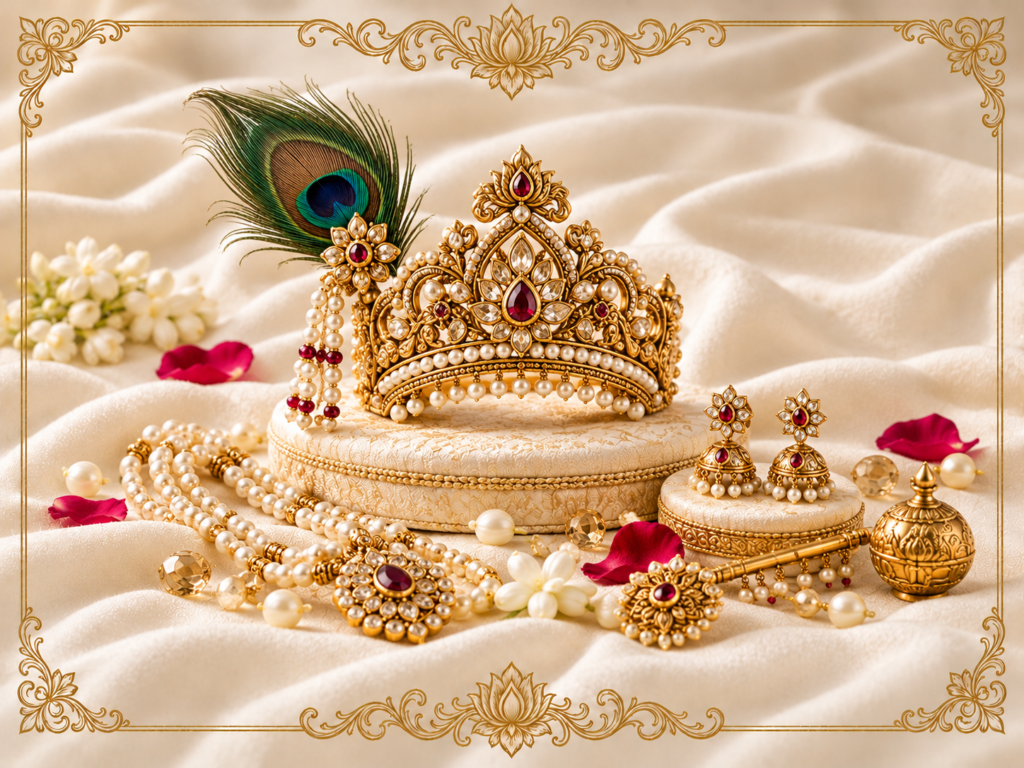 Mera Gopal Mukut and Jewellery